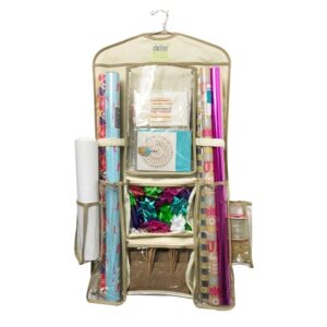 Clutter Keeper® Deluxe Hanging Gift Wrap Storage Organizer