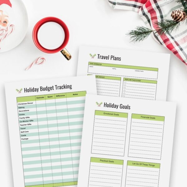Holiday Planner for Organizing and Finding Christmas Joy