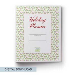 Holiday Planner for Organizing and Finding Christmas Joy