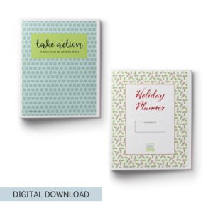 The Ultimate Planning Bundle: Holiday Planner + Take Action Printables Binder