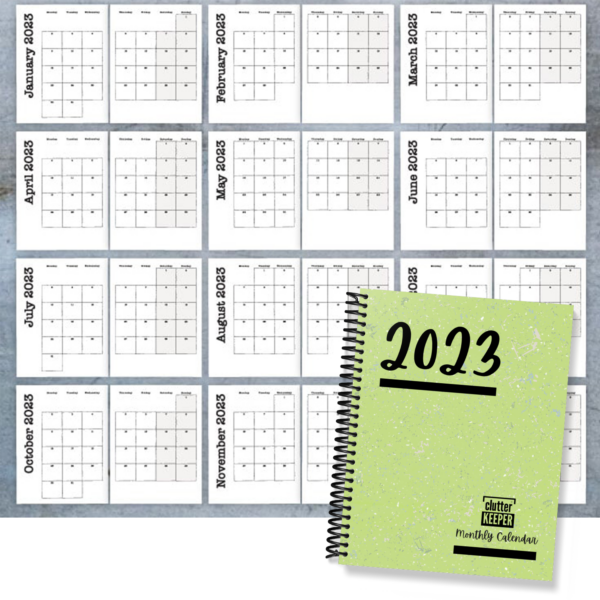 2023 Monthly Calendar