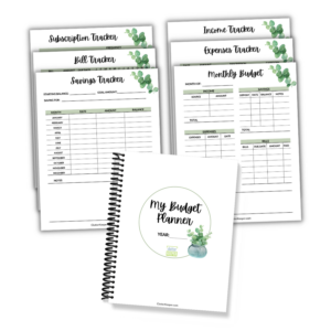 Budget Planner for Managing Your Money and Finances