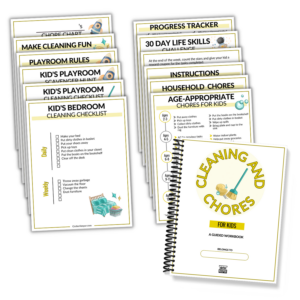 Cleaning and Chores for Kids Guided Workbook